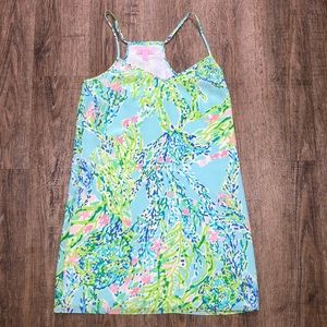 Lilly Pulitzer silk slip dress